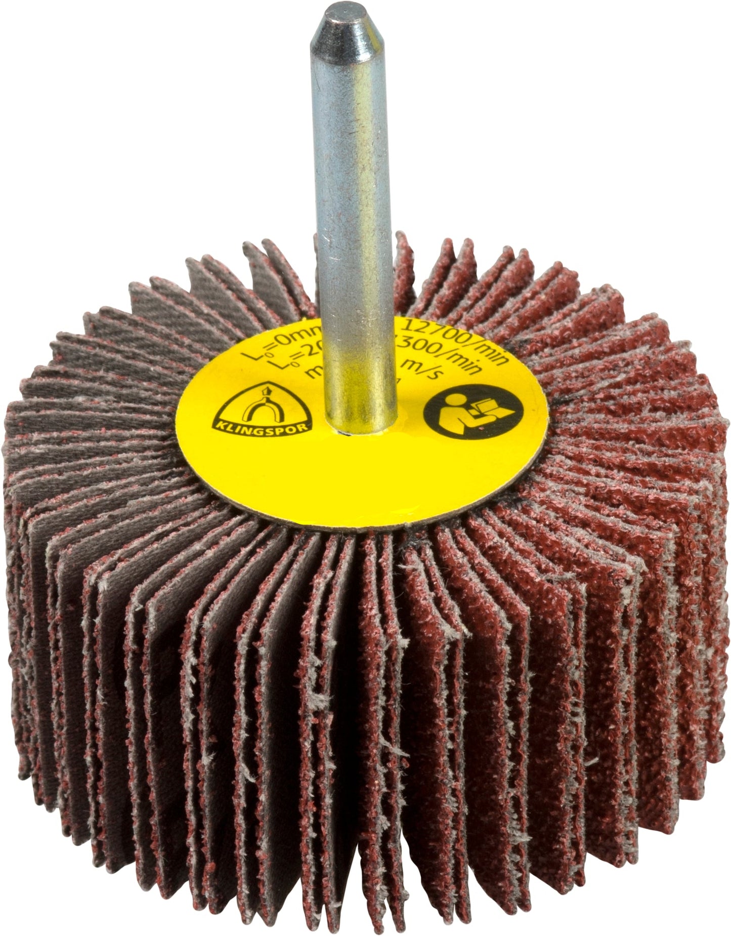 KM613 Flap Wheel, 2 x 1 x 1/4'' G60