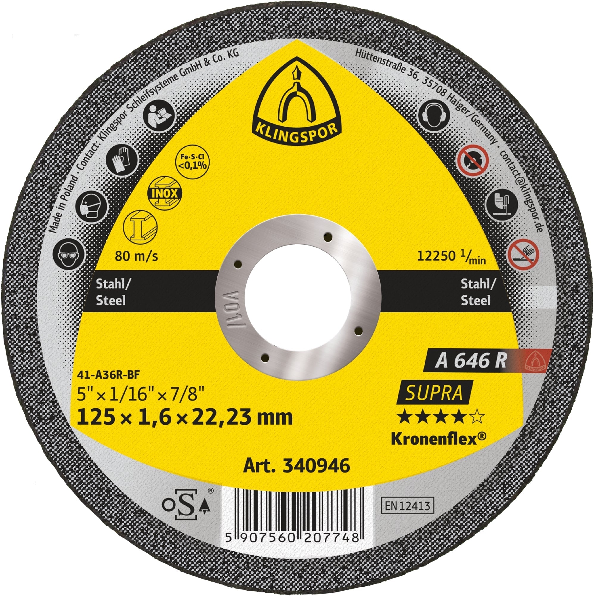 Disques à tronçonner - AbrasifX