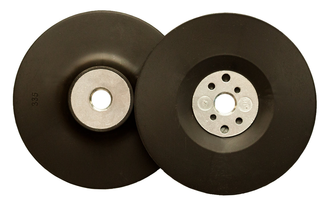 ST358C fiberglass disc support plate, 4-1/2'' medium thread 5/8-11