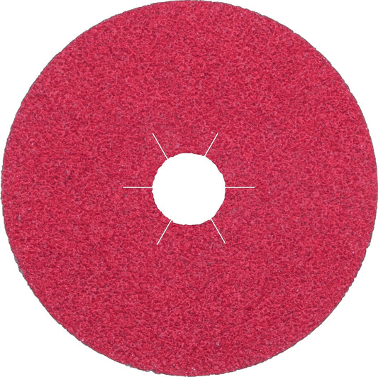 FS 964 Ceramic Fiber Discs, 4-1/2'' Grit 40 7/8 Star Bore