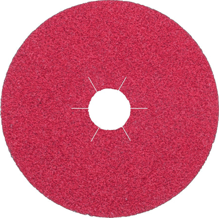 FS 964 Disques Fibre céramique, 5'' Grain 40 alésage étoilé 7/8 - AbrasifX