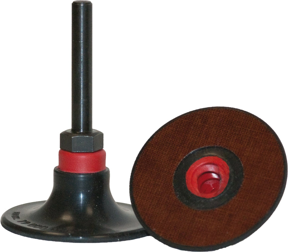 QRC 555 plateau support 3''x 1/4 changement rapide - AbrasifX