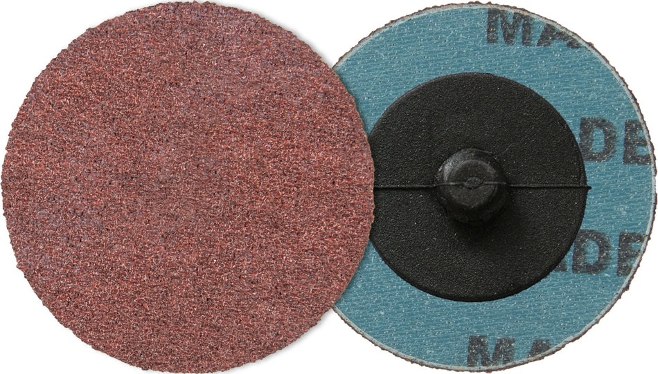 QRC 412 Disque à chang.rapide, 3'' Grain 60 - AbrasifX